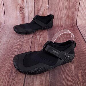 Teva Mens Size 8 Sling King Water Kayaking Wading Shoes Closed Toe Black 4102